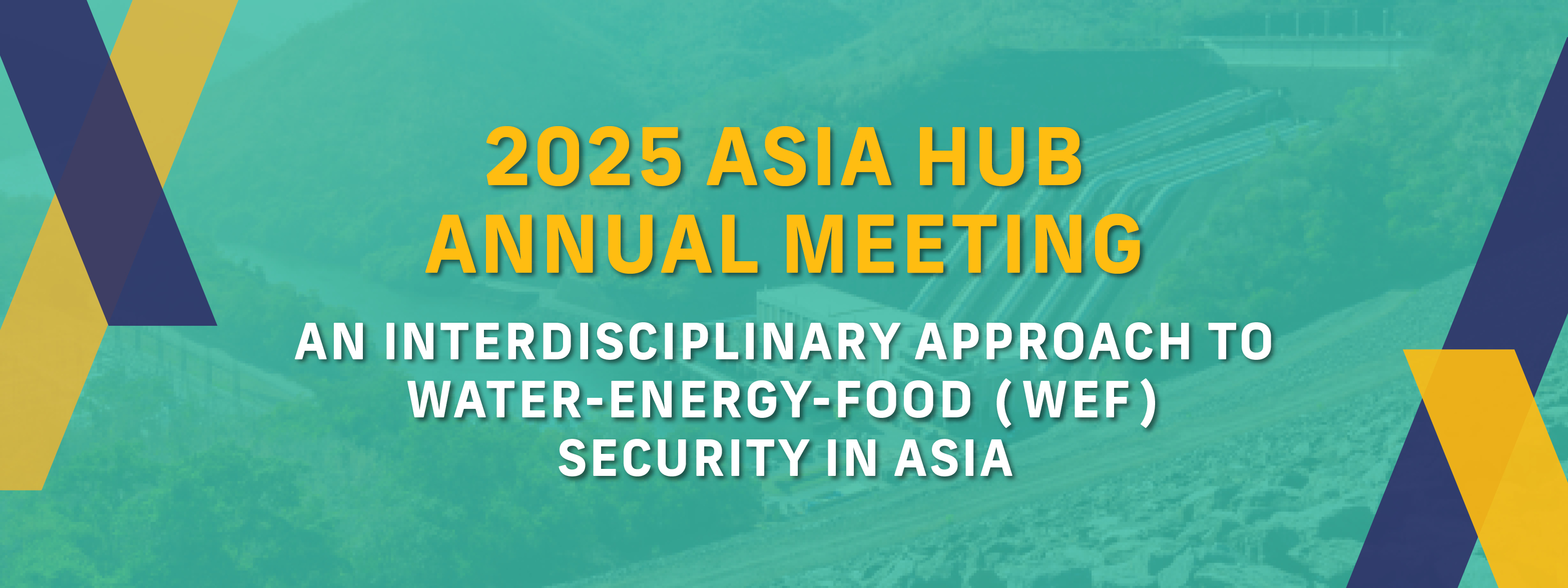An Interdisciplinary Approach to Water-Energy-Food (WEF) Security in Asia